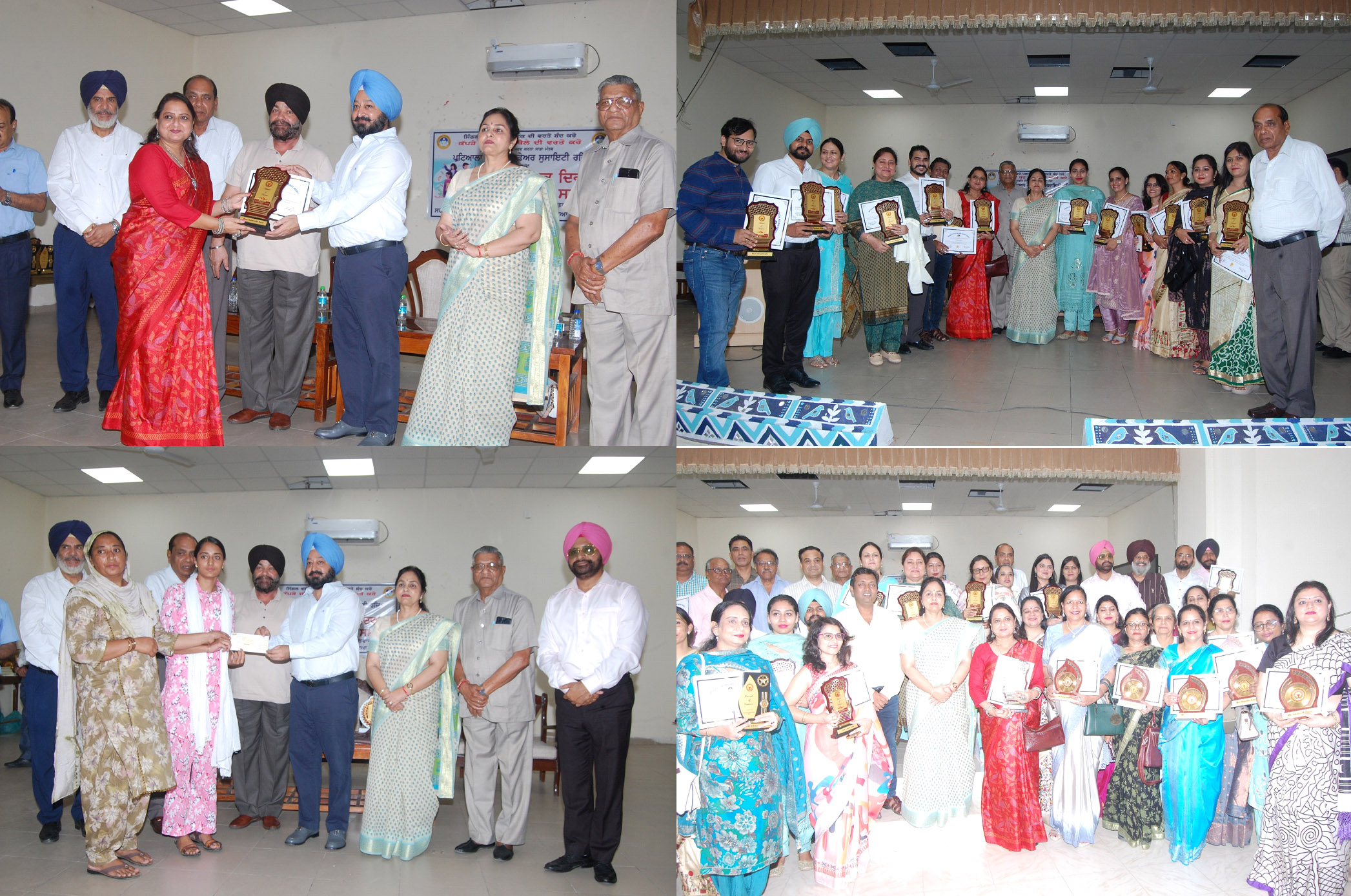 Patiala Social Welfare Society celebrated Teachers' Day at Government Girls College.